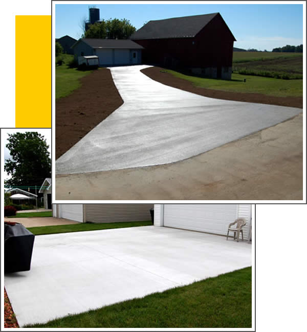 Driveway Concrete Installers in Waukau WI